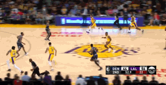 【影片】魔術強森都笑了!湖人一次進攻回合傳了7次球,最後Ingram出手卻被火鍋了!-黑特籃球-NBA新聞影音圖片分享社區