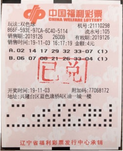中獎(jiǎng)彩票