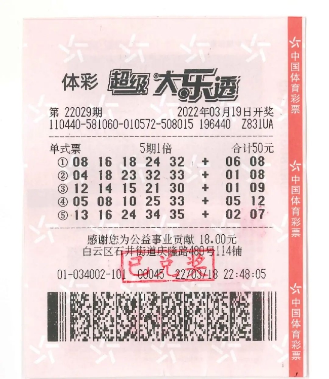 500彩票网- 彩票开奖查询- 体彩专家分析足彩比分直播平台782万大奖无人认领兑奖今日截止