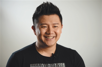 投身体育创业大潮,陈一冰的公司现有40多名员工。新京报记者 吴江 摄