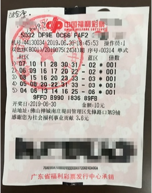 老彩民偶尔投注揽双色球1000万:彩票纯凭感觉_选号夏洛特住宿攻略图片