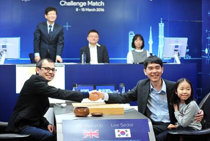 李世石与AlphaGo的对局