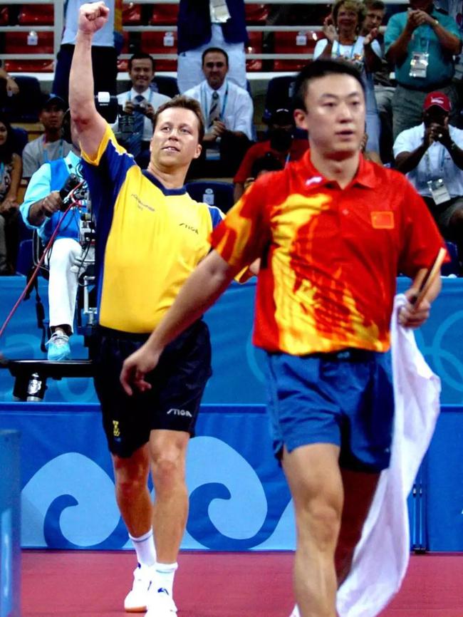 2004年，雅典奥运会上，老瓦击败马琳，让中国队男单下半区失守