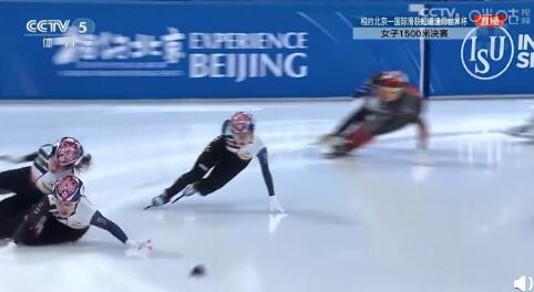 【博狗体育】短道速滑1500米韩国选手内讧 直接将队友铲出赛道