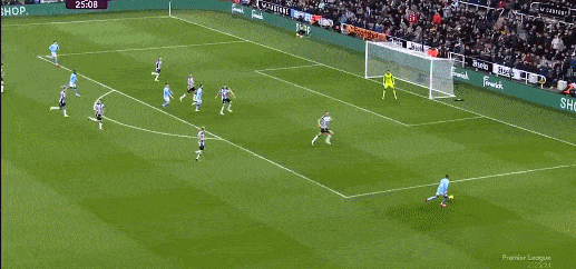 英超-德布劳内替补传射鲍勃绝杀 曼城3-2纽卡