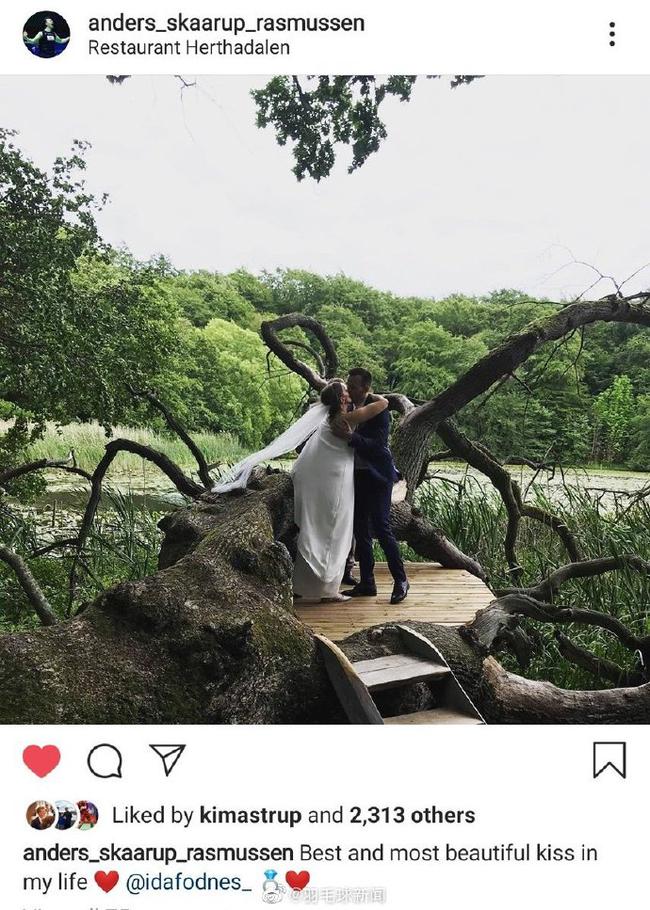 拉斯姆森结婚