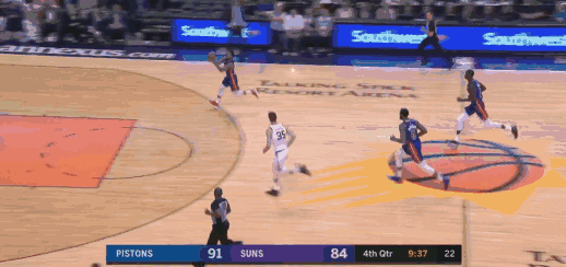 【博狗体育】33+26双塔碾压状元 下半场60-38活塞大胜太阳