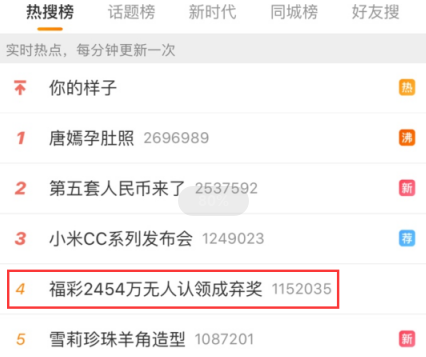 微博热搜