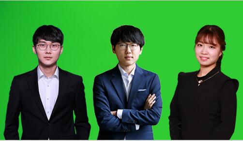 ▲2019年上半年牵引韩国围棋的主人公,左起 朴廷桓、申真谞、崔精九段