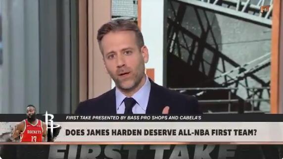 凱勒曼稱哈登不配進一陣