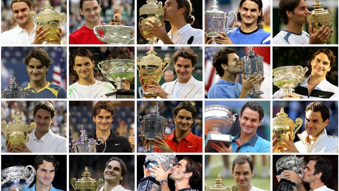 费德勒大满贯20冠合集