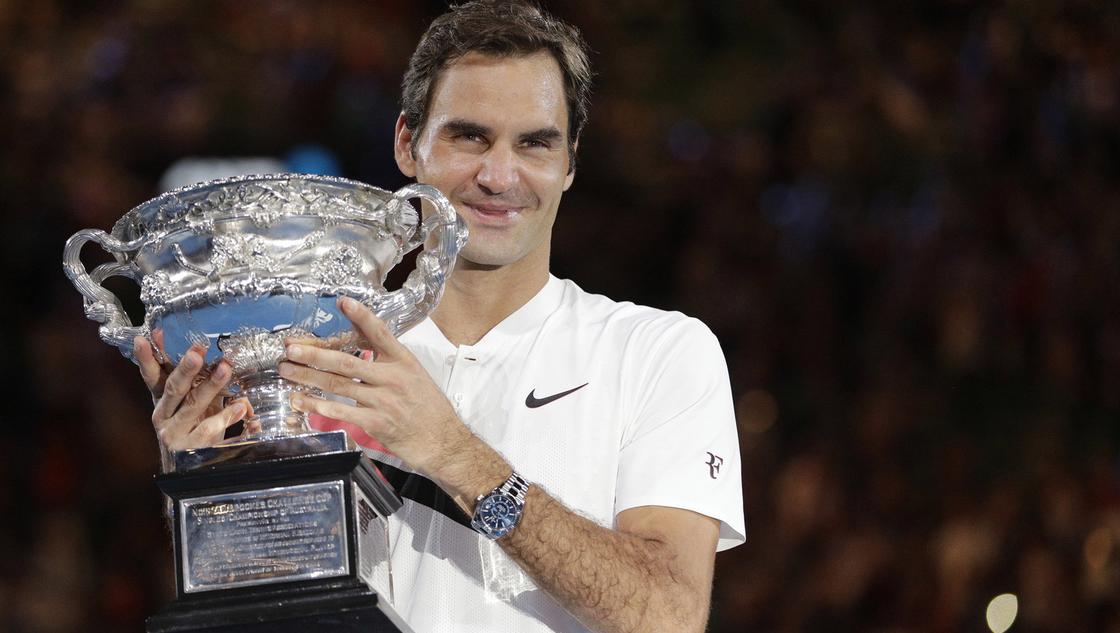 新浪直击澳网男单颁奖仪式