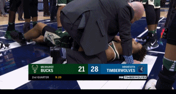 【影片】又傷一個!上賽季最佳新秀傷退 坐在地上說:我感覺什麼東西裂了!-黑特籃球-NBA新聞影音圖片分享社區