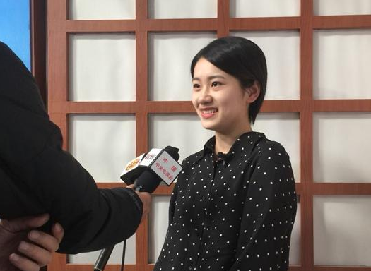於之莹接受采访