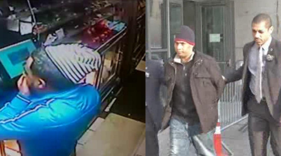 塔里克被警方抓获