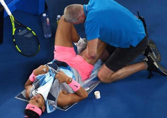 澳网-纳达尔因伤退赛