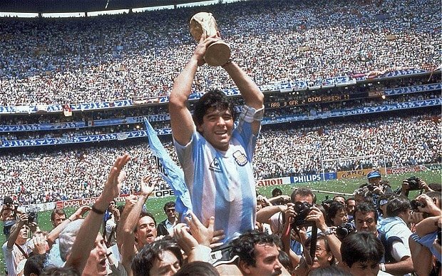 马拉多纳被认为是阿根廷的英雄