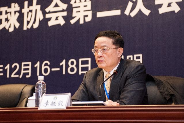 中国足协副主席李毓毅 新华社记者吕帅摄