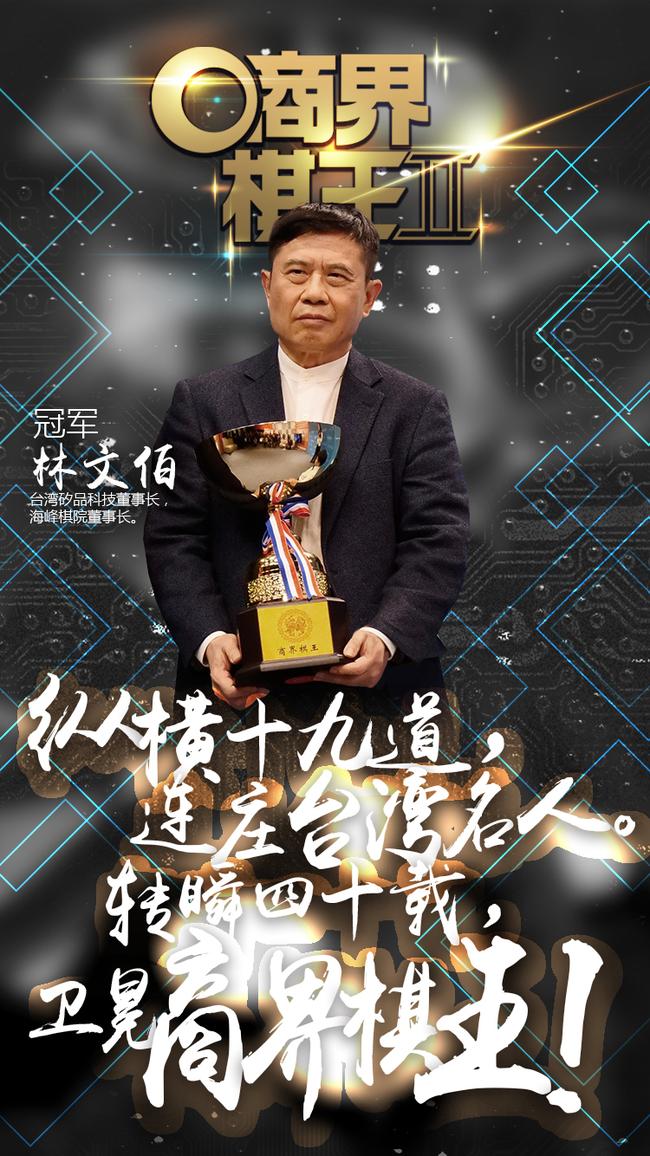 第二届商界棋王林文伯卫冕冠军