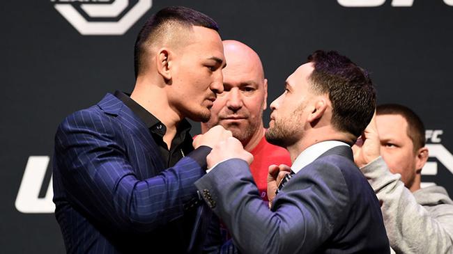 麦克斯霍洛威与弗兰基埃德加已准备好ufc222对决