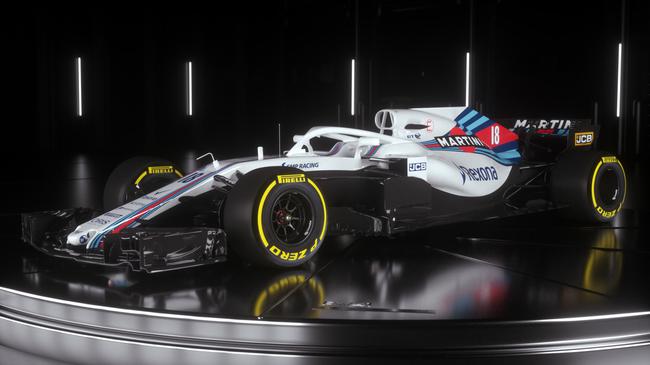 F1威廉姆斯车队发布2018款新车FW41
