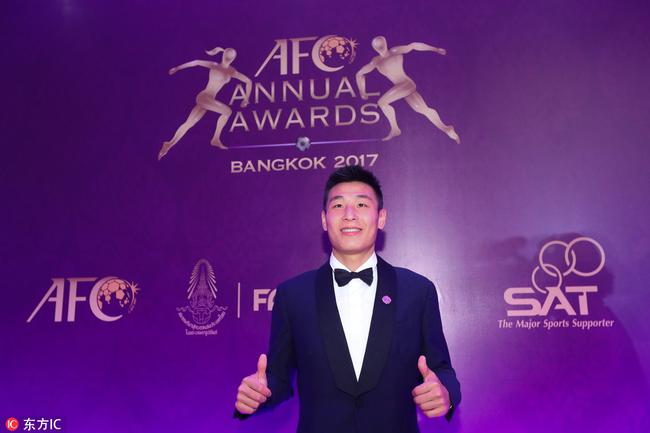 武磊连续两年无缘亚洲足球先生 叙利亚国脚当