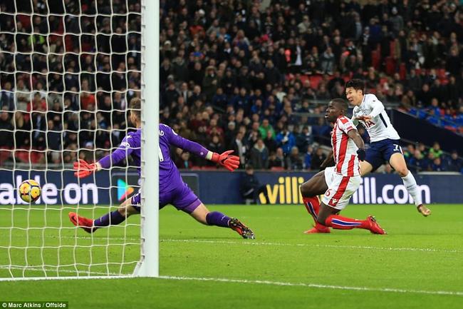 孙兴慜打入一球