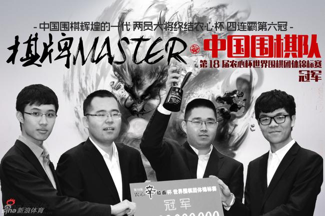 农心杯中国队近来已经四连冠