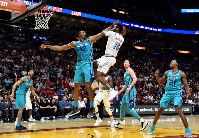 17/18赛季NBA常规赛 黄蜂 91-95 热火_直播间_手机新浪网