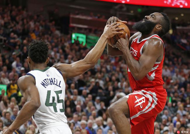 17/18赛季NBA常规赛 火箭 96-85 爵士_直播间_手机新浪网