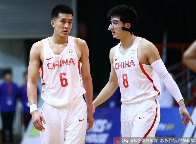 中国男篮蓝队结束了两场世预赛较量