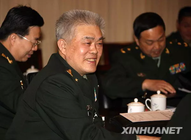 陈章元将军资料图(中将)