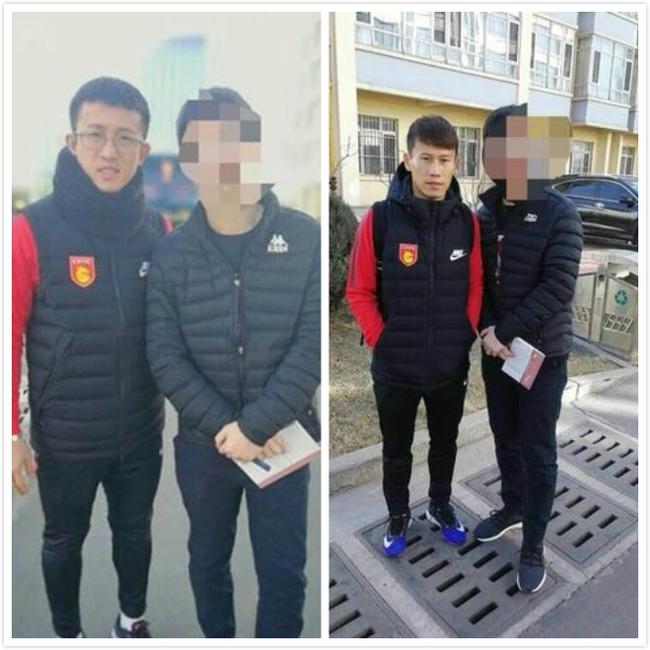 网曝姜至鹏胡人天身披华夏队服照片