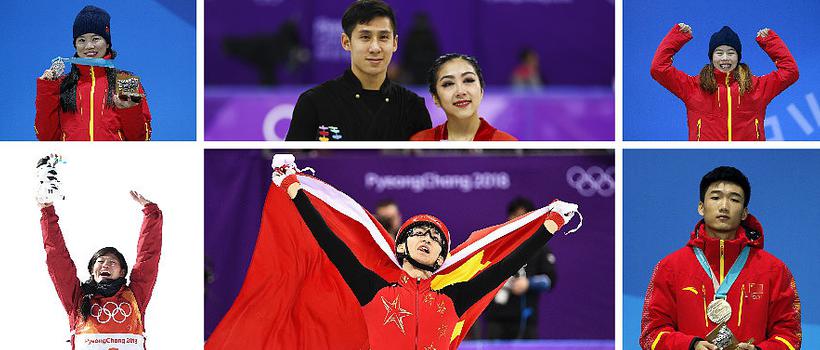 中国代表团平昌冬奥会奖牌回顾