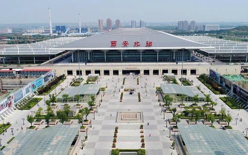 西安北站北站房与地铁四号线同步开通 南北双向进站