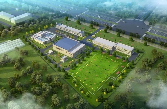 沣东水厂及沣皂水源地迁建项目效果图