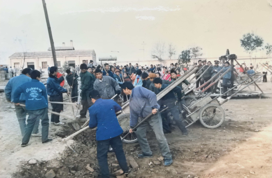 △贞元中学校园建设掠影