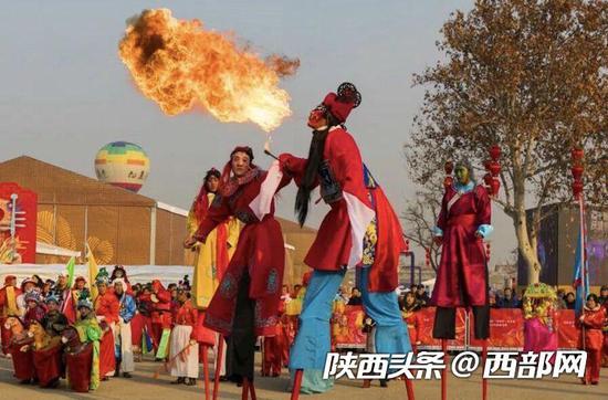 1月25日,“中国年·看西安”2020全国锣鼓、唢呐、社火展演大赛将开启。