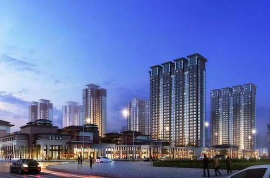 天地源曲江香都项目效果图