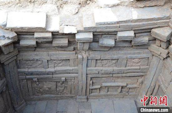 高家河宋墓。陕西省考古研究院供图