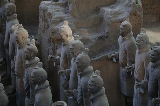 秦始皇兵马俑,图片来源:视觉中国