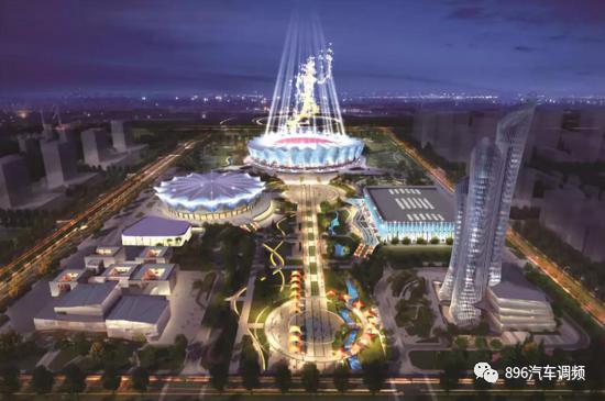 ▲西安奧體中心示意圖