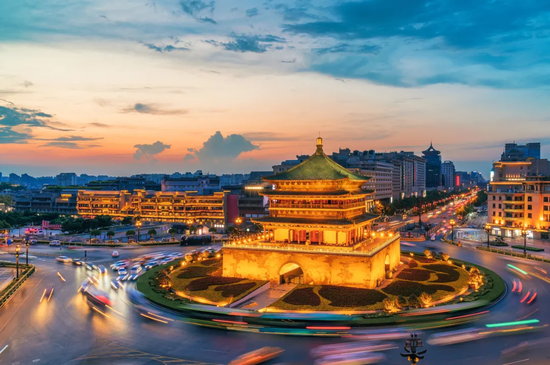 西安钟楼图源:西安文旅官方微信