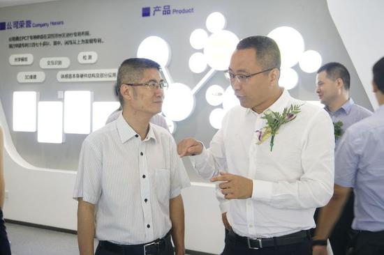 孔雀西北飞 3D传感行业独角兽奥比中光落户