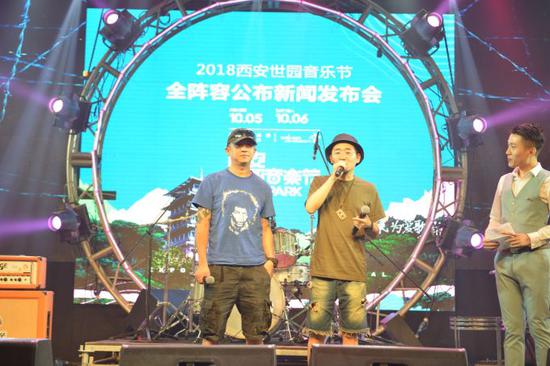 黑撒乐队作为本年参演乐队送去祝福