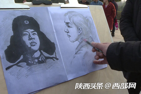 汉中城固画家何兴义务手绘“雷锋瓷”逾万件赠群众。