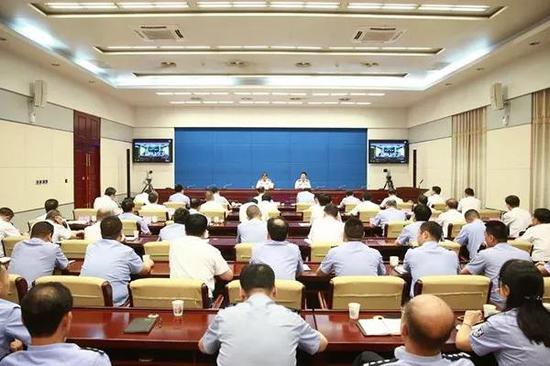 ◎ 陕西省公安厅全面部署扫黑除恶督导集中整改活动