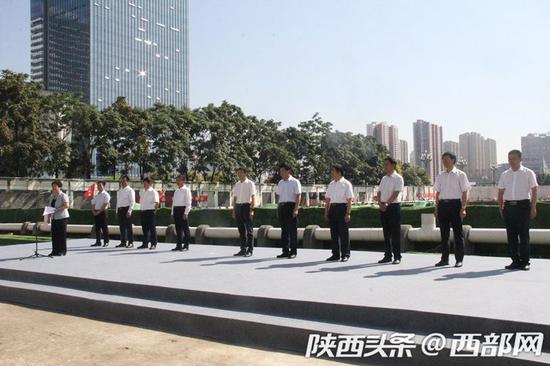 陕西省九艺节主会场宝鸡大剧院开建 明年6月底将竣工