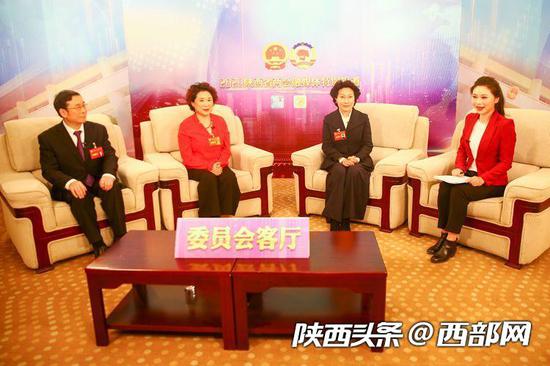 三位委员共话民生，为提升三秦百姓获得感幸福感齐谏言。