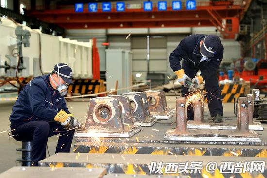 中铁宝桥整体复工率达到100%。